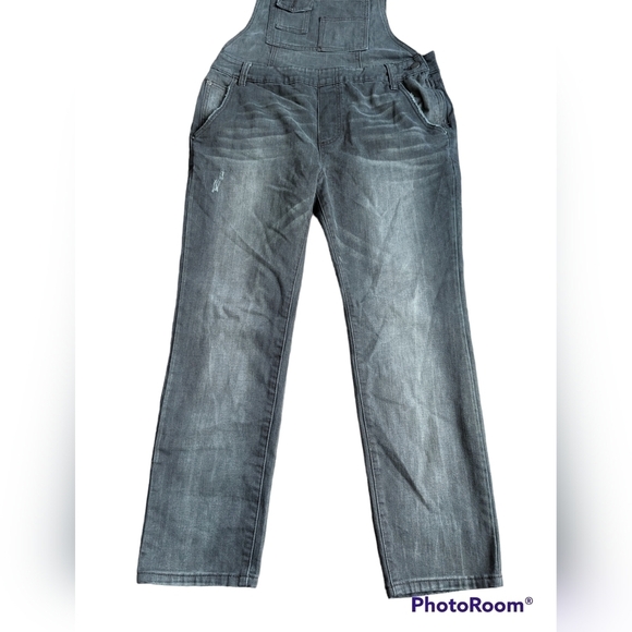 Free People Indigo Denim Overalls - Picture 7 of 11